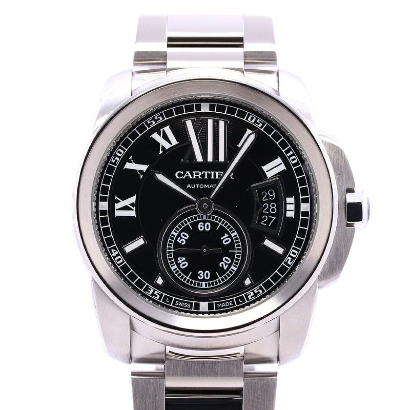 【中古】CARTIER CALIBRE DE CARTIER WATCH LARGE MODEL カルティエ カリブル ドゥ カルティエ ウォッチ LM W7100016