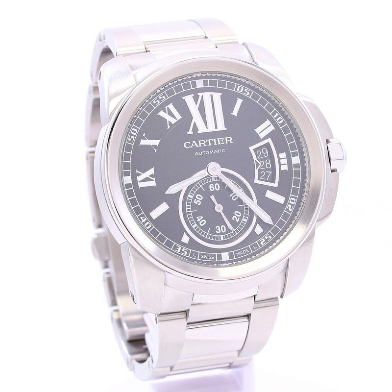 【中古】CARTIER CALIBRE DE CARTIER WATCH LARGE MODEL カルティエ カリブル ドゥ カルティエ ウォッチ LM W7100016