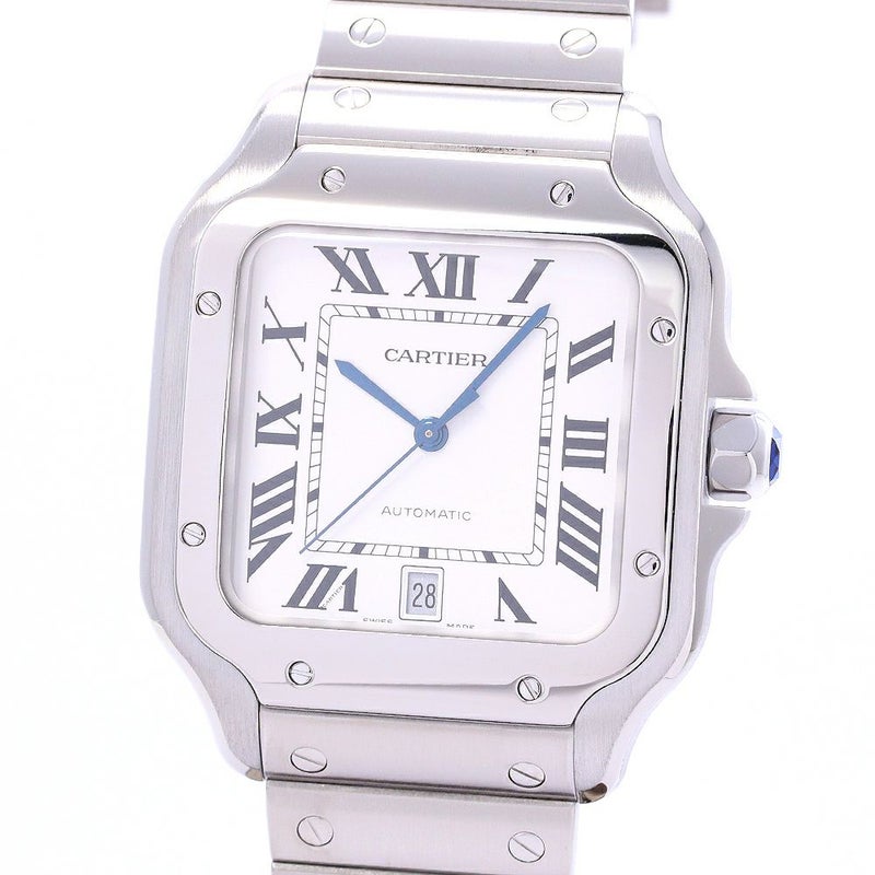【中古】CARTIER SANTOS DE CARTIER WATCH LARGE MODEL カルティエ サントス ドゥ カルティエ ウォッチ LM WSSA0018