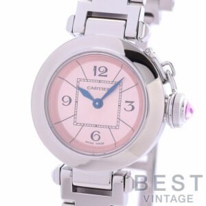 【中古】CARTIER MISS PASHA WATCH 27MM カルティエ ミス パシャ ウォッチ 27MM W3140008
