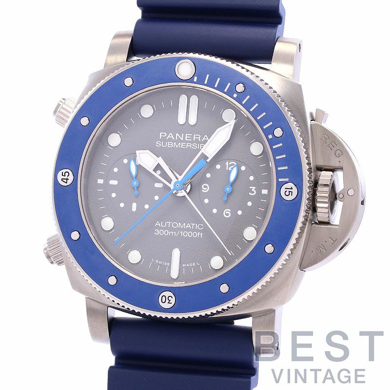 【中古】OFFICINE PANERAI SUBMERSIBLE CHRONO GUILLAUME NERY EDITION オフィチーネ・パネライ サブマーシブル クロノ ギヨーム・ネリー エディション 世界800本限定 PAM00982