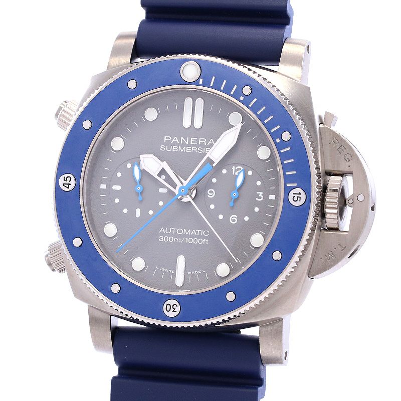 【中古】OFFICINE PANERAI SUBMERSIBLE CHRONO GUILLAUME NERY EDITION オフィチーネ・パネライ サブマーシブル クロノ ギヨーム・ネリー エディション 世界800本限定 PAM00982