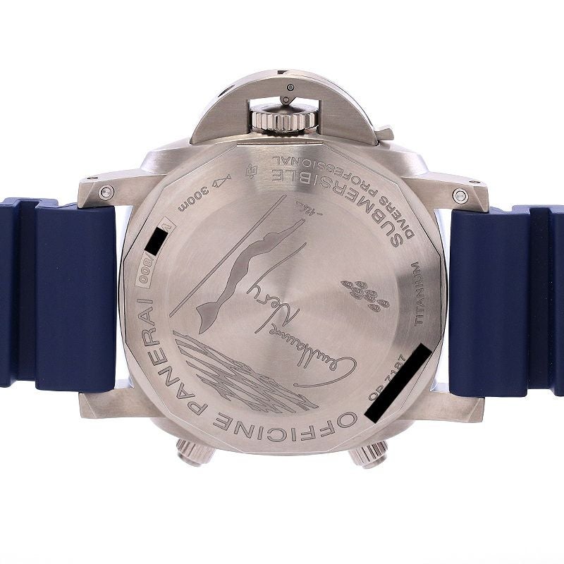 【中古】OFFICINE PANERAI SUBMERSIBLE CHRONO GUILLAUME NERY EDITION オフィチーネ・パネライ サブマーシブル クロノ ギヨーム・ネリー エディション 世界800本限定 PAM00982