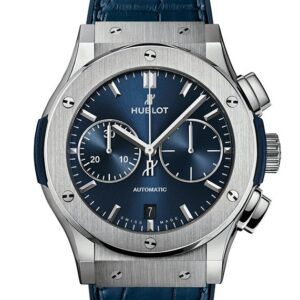 HUBLOT CLASSIC FUSION CHRONOGRAPH TITANIUM BLUE ウブロ クラシック・フュージョン クロノグラフ チタニウム ブルー 521.NX.7170.LR