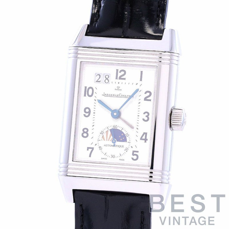 【中古】JAEGER-LECOULTRE GRANDE REVERSO AUTOMATIC NIGHT & DAY ジャガー・ルクルト グランド・レベルソ・オートマティーク・ナイト&デイ Q3038420 (240.8.72)