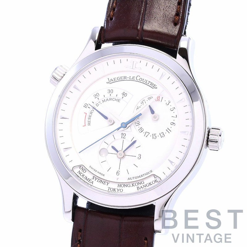 【中古】JAEGER-LECOULTRE MASTER GEOGRAPHIC ジャガー・ルクルト マスター・ジオグラフィーク Q1428420 (142.8.92)