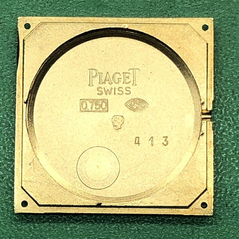 【中古】PIAGET VINTAGE RECTANGULAR WATCH TANK TYPE ピアジェ ヴィンテージ レクタンギュラー ウォッチ タンクタイプ 90802D CAL.9P1