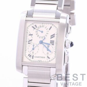 【中古】CARTIER TANK FRANCAISE EXTRA-LARGE MODEL CHRONO REFLEX カルティエ タンク フランセーズ ウォッチ XL クロノリフレックス / タンクフランセーズXL クロノリフレックス W51001Q3