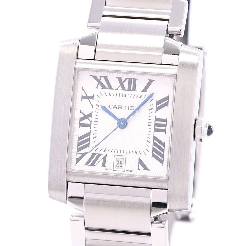 【中古】CARTIER TANK FRANCAISE WATCH LARGE MODEL カルティエ タンク フランセーズ ウォッチ LM W51002Q3
