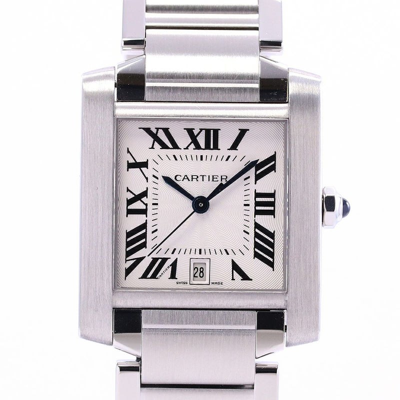 【中古】CARTIER TANK FRANCAISE WATCH LARGE MODEL カルティエ タンク フランセーズ ウォッチ LM W51002Q3