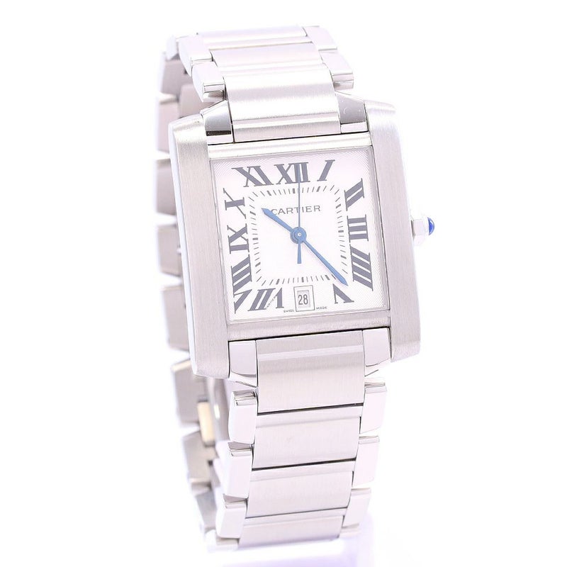 【中古】CARTIER TANK FRANCAISE WATCH LARGE MODEL カルティエ タンク フランセーズ ウォッチ LM W51002Q3