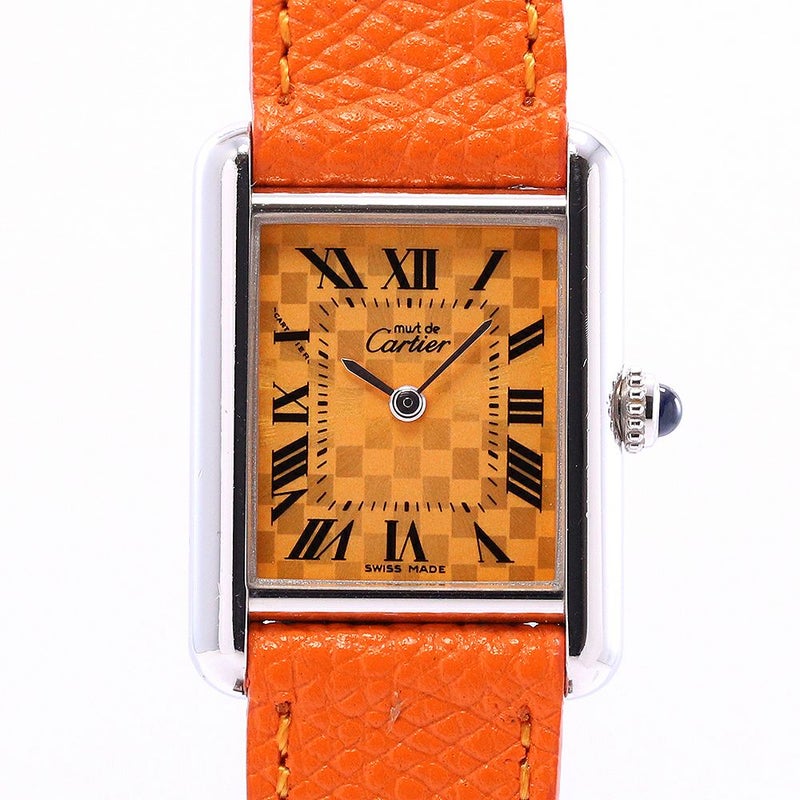 【中古】CARTIER MUST TANK SM 2003 CHRISTMAS LIMITED カルティエ マストタンクSM 2003年クリスマス限定 W1017654