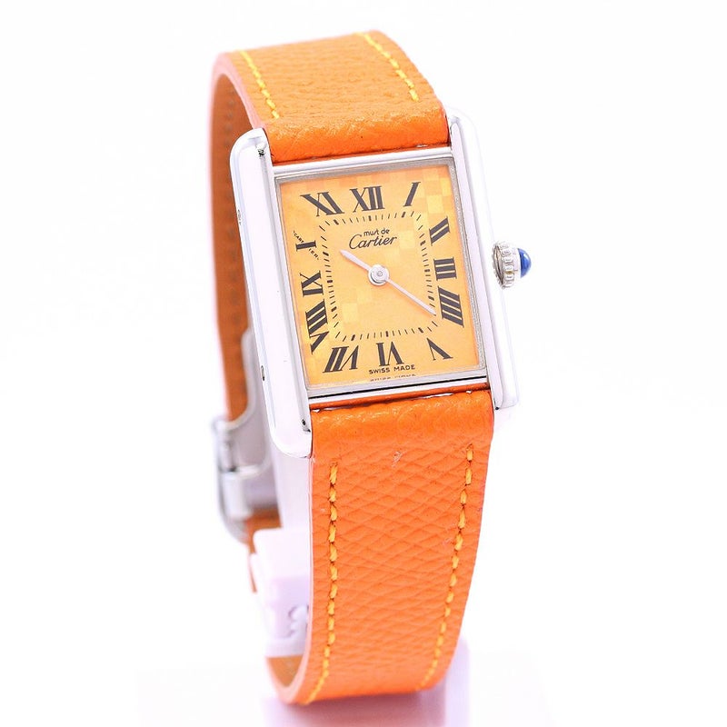 【中古】CARTIER MUST TANK SM 2003 CHRISTMAS LIMITED カルティエ マストタンクSM 2003年クリスマス限定 W1017654