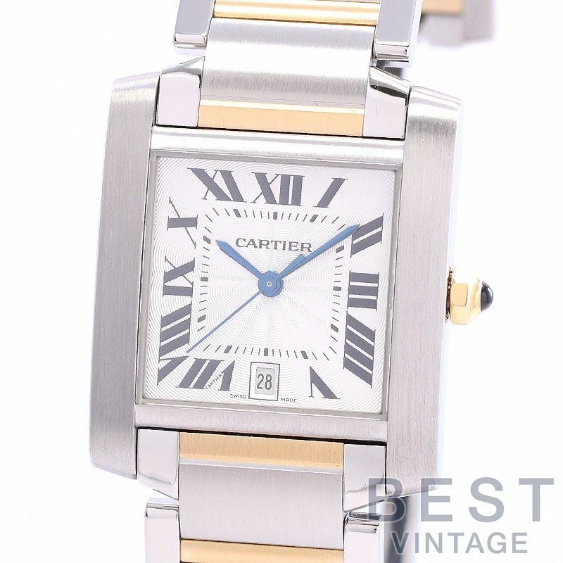 【中古】CARTIER TANK FRANCAISE WATCH LARGE MODEL カルティエ タンク フランセーズ ウォッチ LM / タンクフランセーズLM W51005Q4