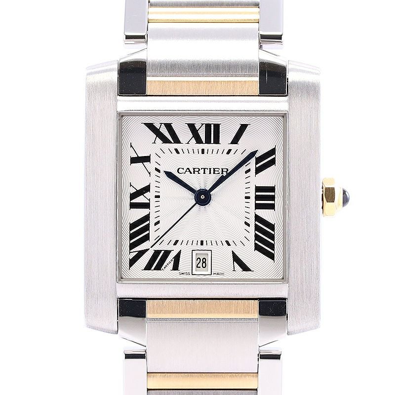 【中古】CARTIER TANK FRANCAISE WATCH LARGE MODEL カルティエ タンク フランセーズ ウォッチ LM / タンクフランセーズLM W51005Q4