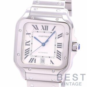 【中古】CARTIER SANTOS DE CARTIER WATCH LARGE MODEL カルティエ サントス ドゥ カルティエ ウォッチ LM WSSA0018