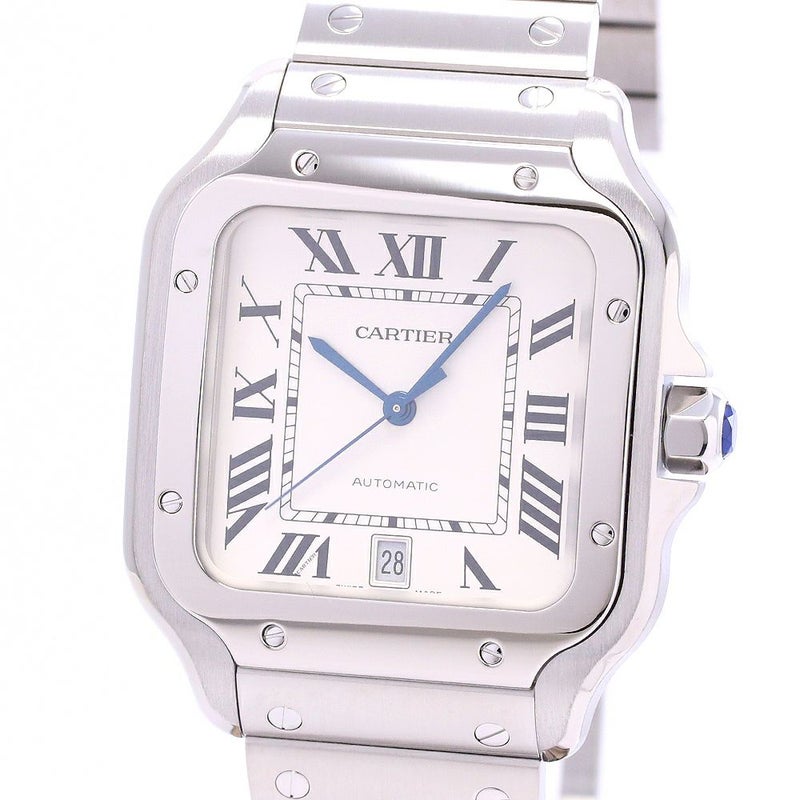 【中古】CARTIER SANTOS DE CARTIER WATCH LARGE MODEL カルティエ サントス ドゥ カルティエ ウォッチ LM WSSA0018