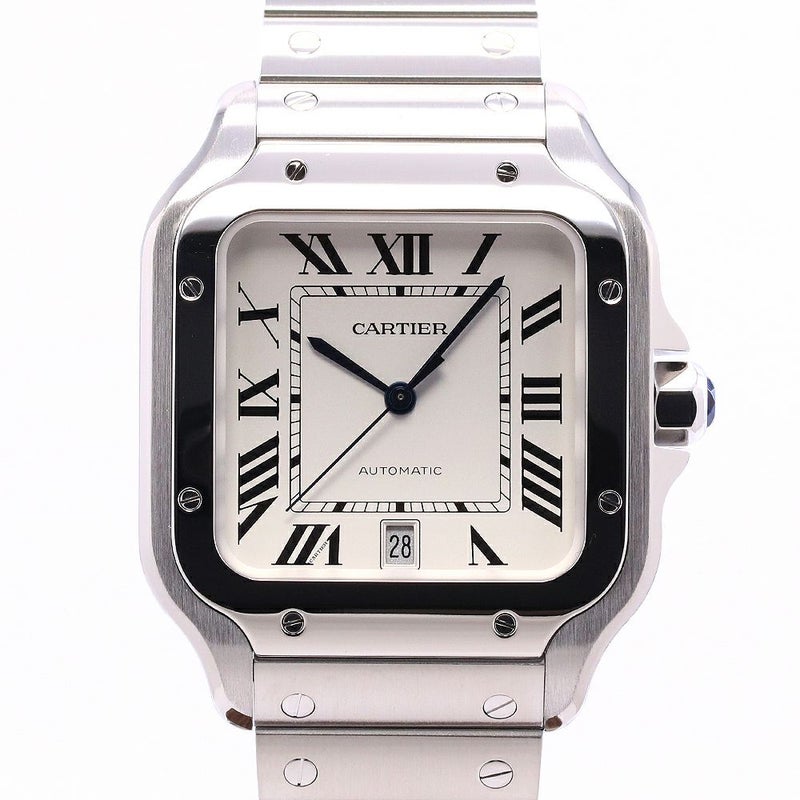 【中古】CARTIER SANTOS DE CARTIER WATCH LARGE MODEL カルティエ サントス ドゥ カルティエ ウォッチ LM WSSA0018