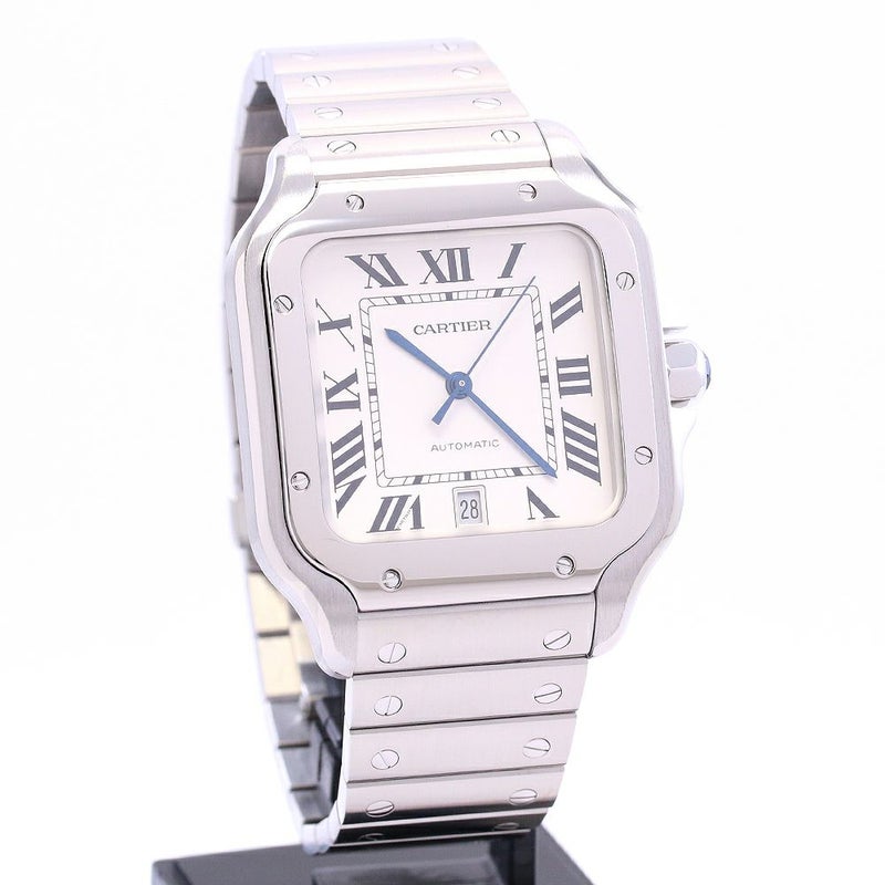 【中古】CARTIER SANTOS DE CARTIER WATCH LARGE MODEL カルティエ サントス ドゥ カルティエ ウォッチ LM WSSA0018