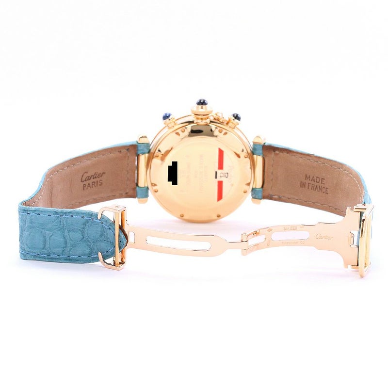 【中古】CARTIER PASHA CHRONOGRAPH / PASHA DE CARTIER PLONGEUR WATCH カルティエ パシャ38MM クロノグラフ / パシャ ドゥ カルティエ プロンジャー ウォッチ 38MM W3000951