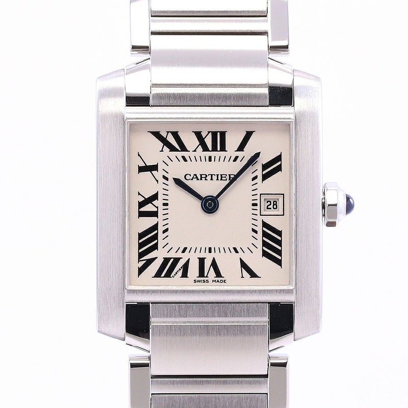【中古】CARTIER TANK FRANCAISE MEDIUM MODEL カルティエ タンク フランセーズ ウォッチ MM W51011Q3