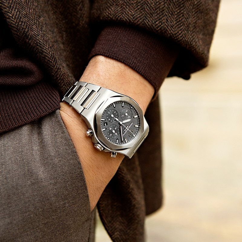 GIRARD-PERREGAUX LAUREATO CHRONOGRAPH TI49 ジラール・ペルゴ ロレアート クロノグラフ Ti49 81020-21-3263-1CM