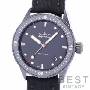 【中古】BLANCPAIN FIFTY FATHOMS BATHYSCAPHE ブランパン ブランパン フィフティ ファゾムス バチスカーフ 5000-0130-B52A (N050000001030NB52A)