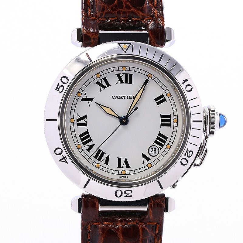 【中古】CARTIER PASHA DE CARTIER PLONGEUR 38MM カルティエ パシャ ドゥ カルティエ プロンジャー 38MM W31005H3