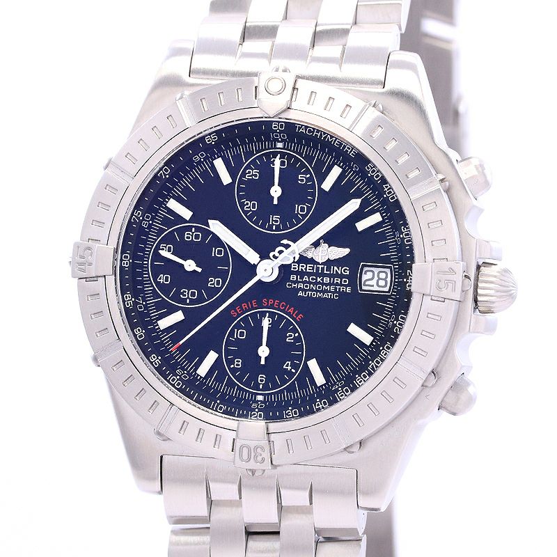 【中古】BREITLING CHRONOMAT BLACKBIRD ブライトリング クロノマット ブラックバード A13353 (A140BLBPAS)