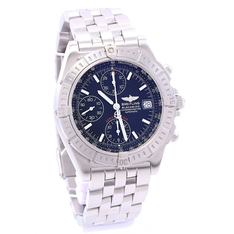 【中古】BREITLING CHRONOMAT BLACKBIRD ブライトリング クロノマット ブラックバード A13353 (A140BLBPAS)