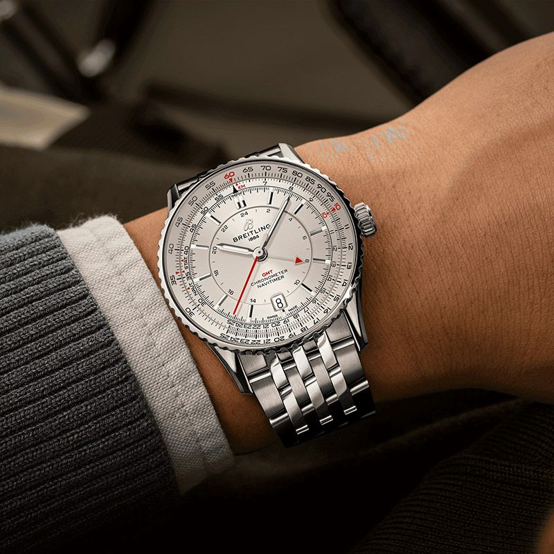 BREITLING NAVITIMER AUTOMATIC GMT 41 ブライトリング ナビタイマー オートマチック GMT 41 A32310211G1A1