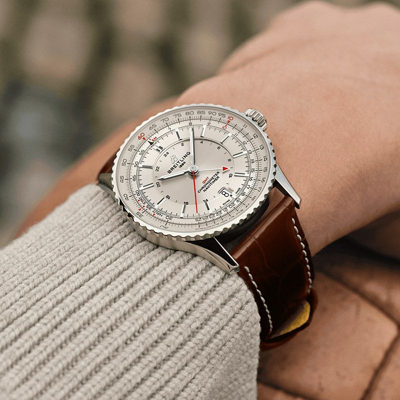 BREITLING NAVITIMER AUTOMATIC GMT 41 ブライトリング ナビタイマー オートマチック GMT 41 A32310211G1P1