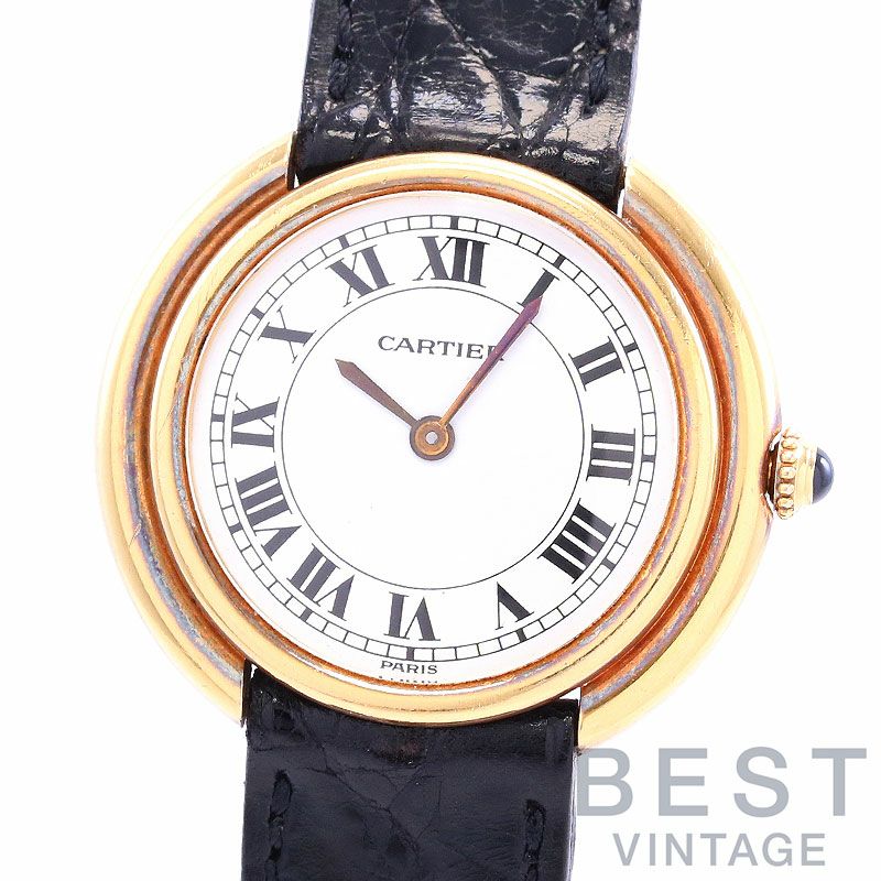 【中古】CARTIER VENDOME LOUIS CARTIER LARGE MODEL PARIS DIAL カルティエ ヴァンドーム ルイ カルティエ LM PARISダイヤル 81721252 (78090)