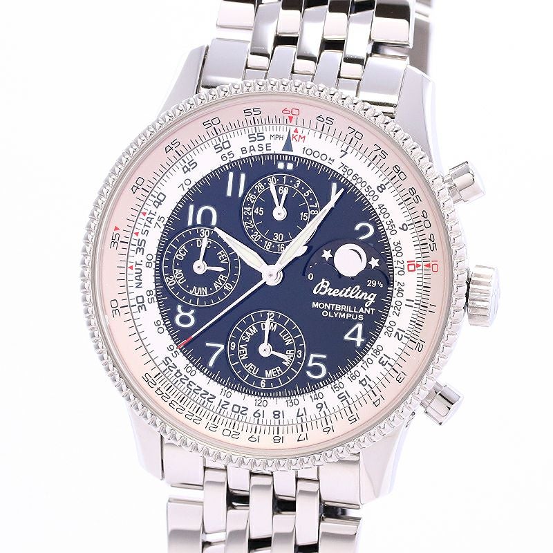【中古】BREITLING MONTBRILLANT ORYMPUS ブライトリング モンブリラン オリンパス A1935012/B774/442A (A191B74NP)