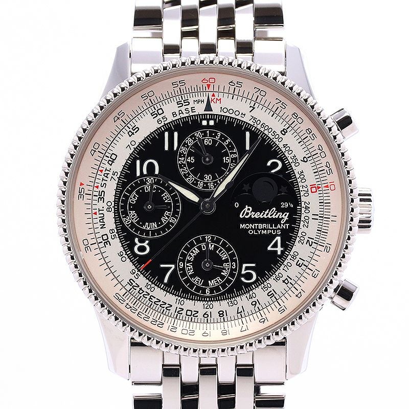 【中古】BREITLING MONTBRILLANT ORYMPUS ブライトリング モンブリラン オリンパス A1935012/B774/442A (A191B74NP)
