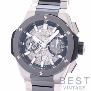 【中古】HUBLOT BIG BANG INTEGRATED TITANIUM CERAMIC ウブロ ビッグ・バン インテグレーテッド チタニウム セラミック 451.NM.1170.NM