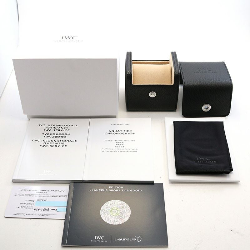 【中古】IWC AQUATIMER CHRONOGRAPH “LAUREUS SPORT FOR GOOD” アイ・ダブリュー・シー アクアタイマー・クロノグラフ "ローレウス・スポーツ・フォー・グッド" IW379507