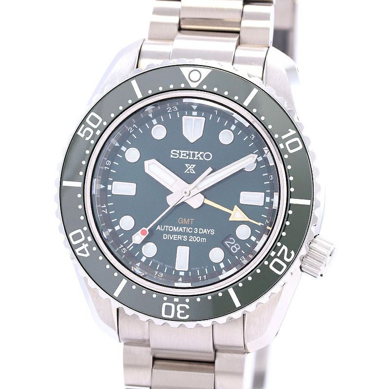 【中古】SEIKO PROSPEX DIVER SCUBA MECHANICAL DIVERS 1968 HERITAGE GMT セイコー プロスペックス ダイバースキューバ メカニカルダイバーズ 1968 ヘリテージ GMT SBEJ009(6R54-00D0)