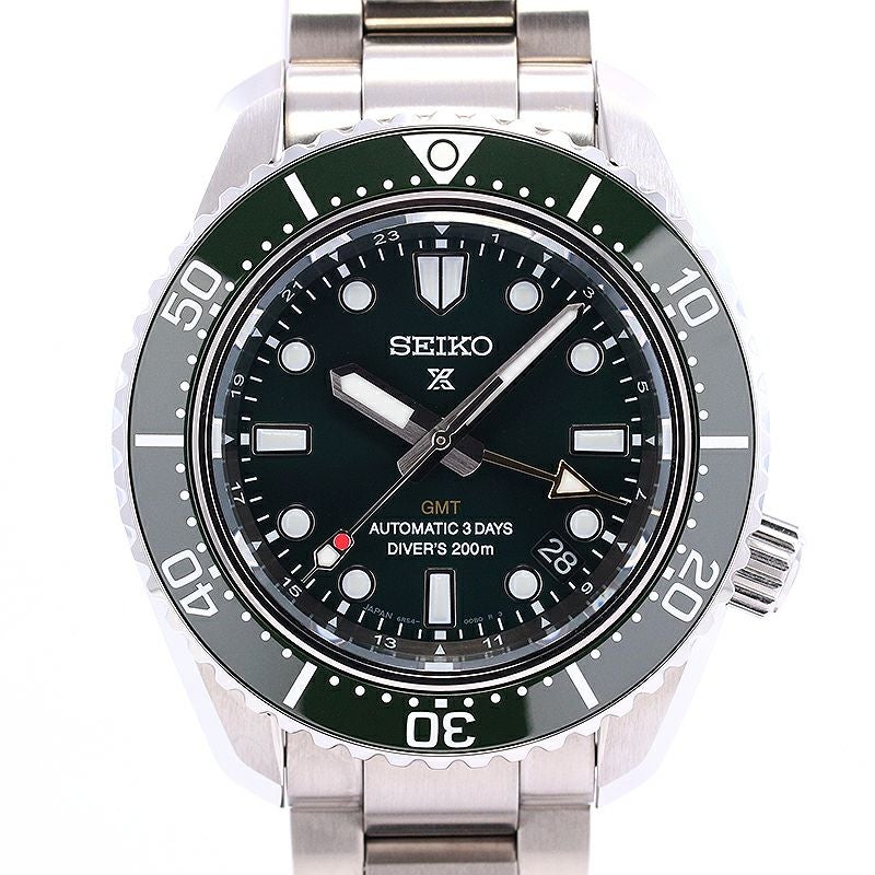 【中古】SEIKO PROSPEX DIVER SCUBA MECHANICAL DIVERS 1968 HERITAGE GMT セイコー プロスペックス ダイバースキューバ メカニカルダイバーズ 1968 ヘリテージ GMT SBEJ009(6R54-00D0)