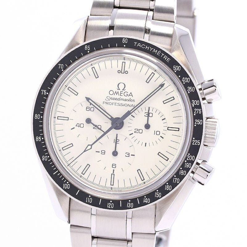 【中古】OMEGA SPEEDMASTER PROFESSIONAL MOONWATCH ITALIAN ALBINO オメガ スピードマスター プロフェッショナル ムーンウォッチ イタリア限定 "アルビノ" 3593.20.00