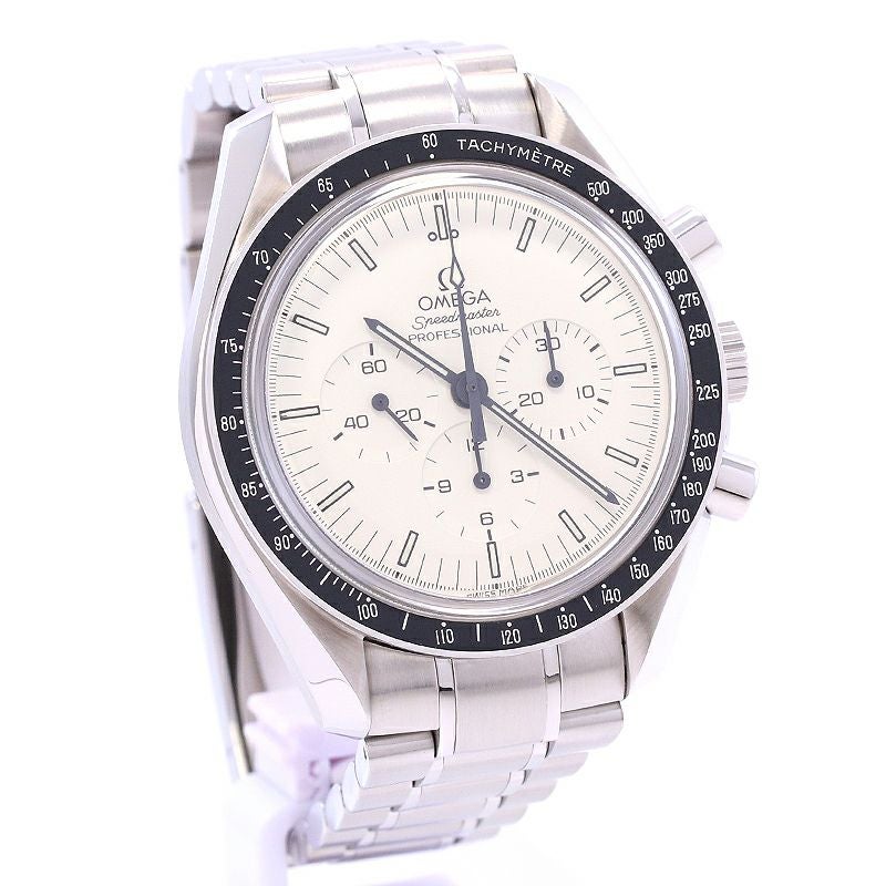 【中古】OMEGA SPEEDMASTER PROFESSIONAL MOONWATCH ITALIAN ALBINO オメガ スピードマスター プロフェッショナル ムーンウォッチ イタリア限定 "アルビノ" 3593.20.00