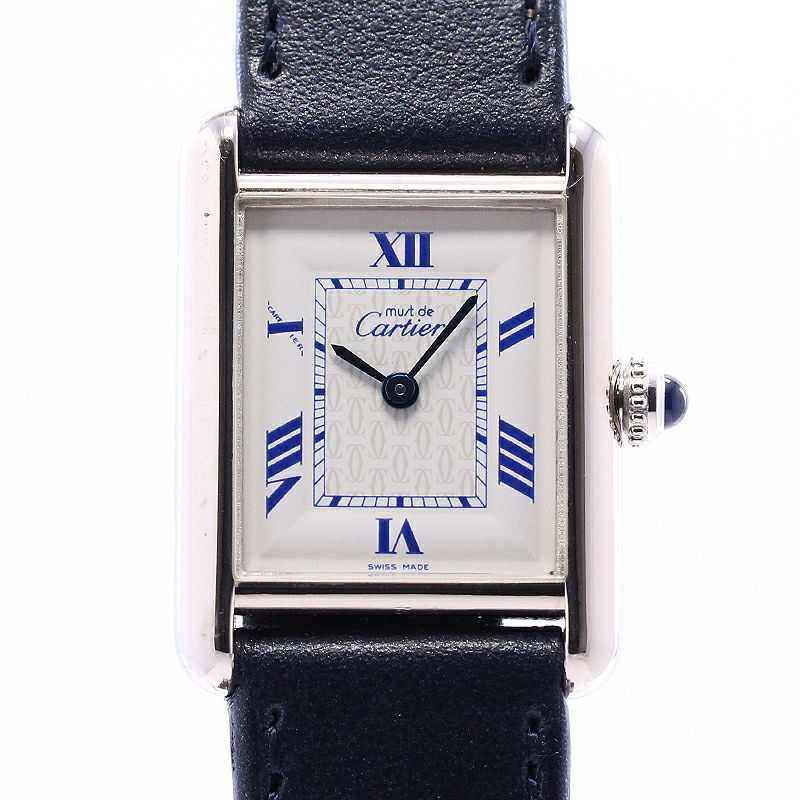【中古】CARTIER MUST TANK SMALL MODEL カルティエ マストタンク SM W1014054