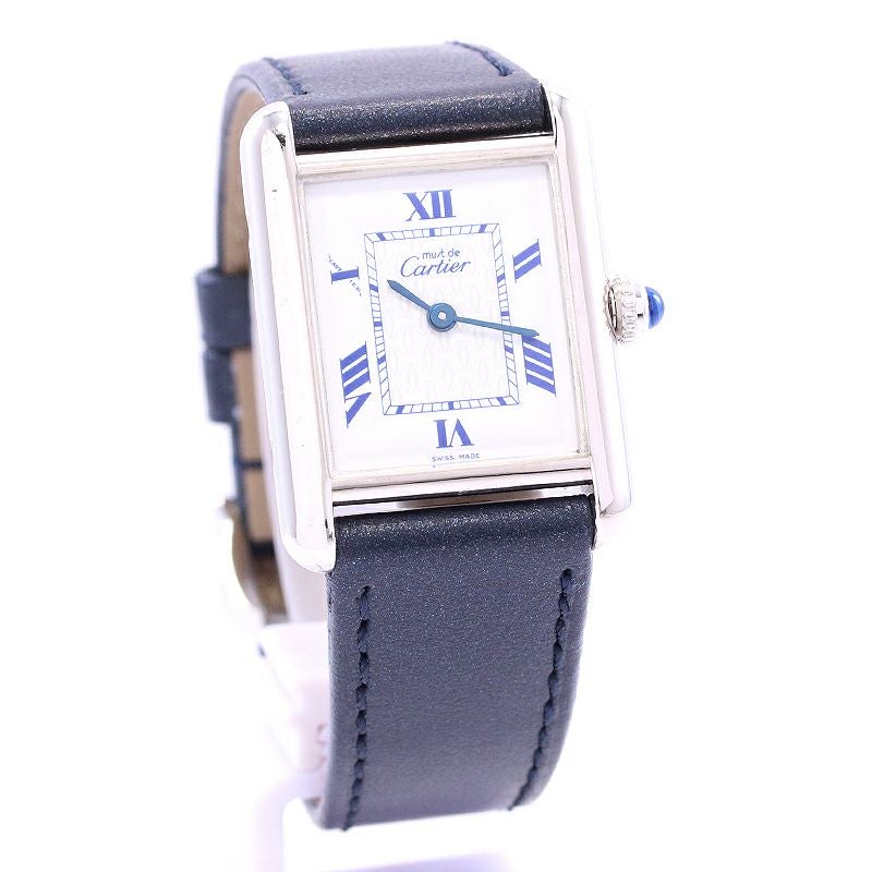 【中古】CARTIER MUST TANK SMALL MODEL カルティエ マストタンク SM W1014054