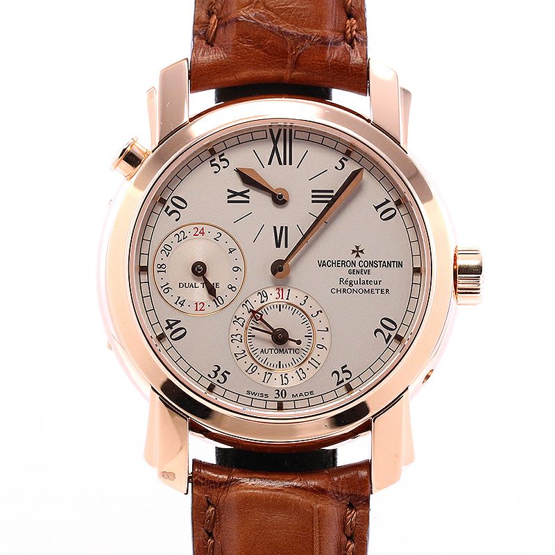 【中古】VACHERON CONSTANTIN MALTE DUAL TIME REGULATEUR ヴァシュロン・コンスタンタン マルタ デュアルタイム レギュレーター 42005/000R-9068