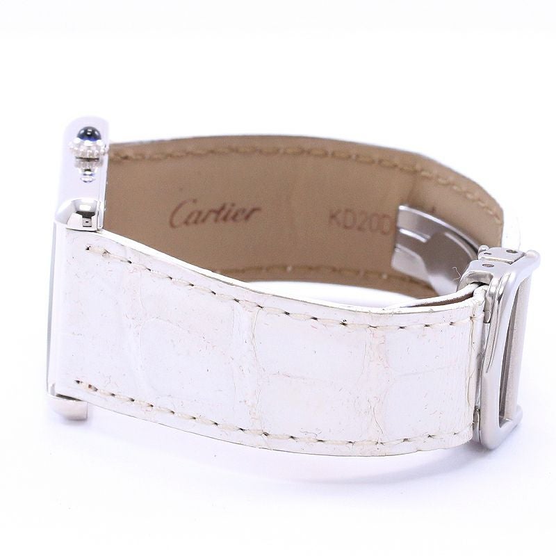 【中古】CARTIER MUST TANK LARGE MODEL カルティエ マストタンク LM W1014354