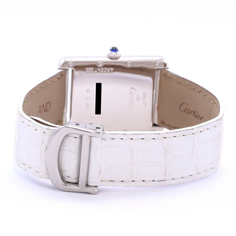 【中古】CARTIER MUST TANK LARGE MODEL カルティエ マストタンク LM W1014354