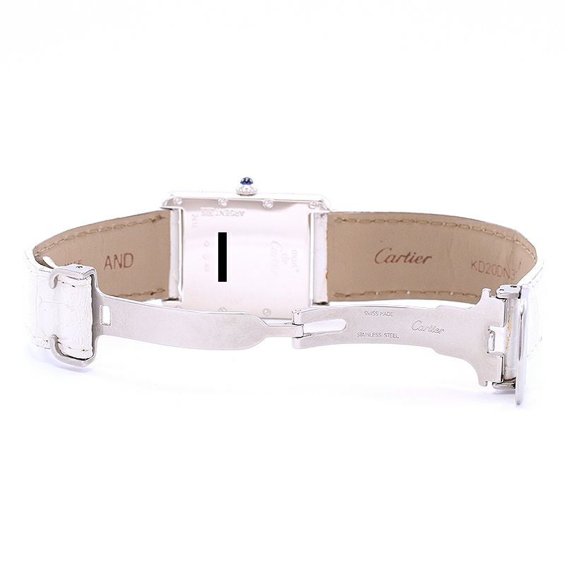 【中古】CARTIER MUST TANK LARGE MODEL カルティエ マストタンク LM W1014354