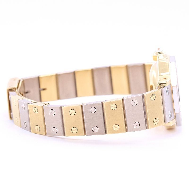 【中古】CARTIER SANTOS RONDE SMALL MODEL / SANTOS OCTAGON SMALL MODEL カルティエ サントスロンドSM / サントスオクタゴンSM 46573183 (0906)