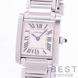 【中古】CARTIER TANK FRANCAISE WATCH SMALL MODEL カルティエ タンク フランセーズ ウォッチ SM / タンクフランセーズSM W51008Q3