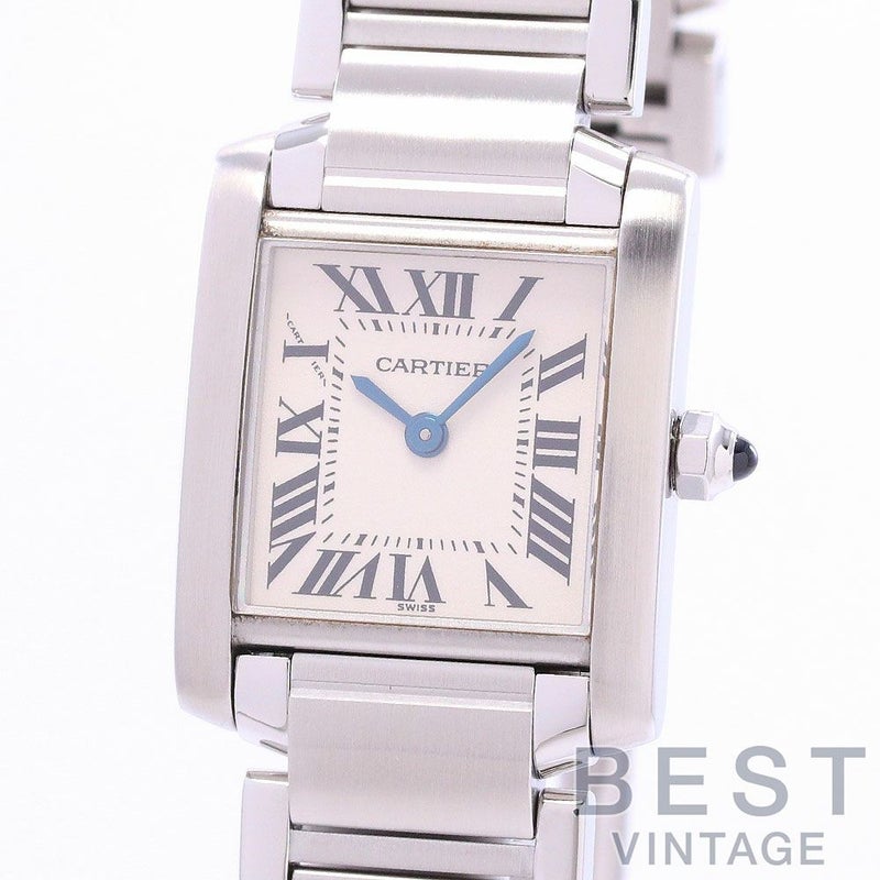 【中古】CARTIER TANK FRANCAISE WATCH SMALL MODEL カルティエ タンク フランセーズ ウォッチ SM / タンクフランセーズSM W51008Q3